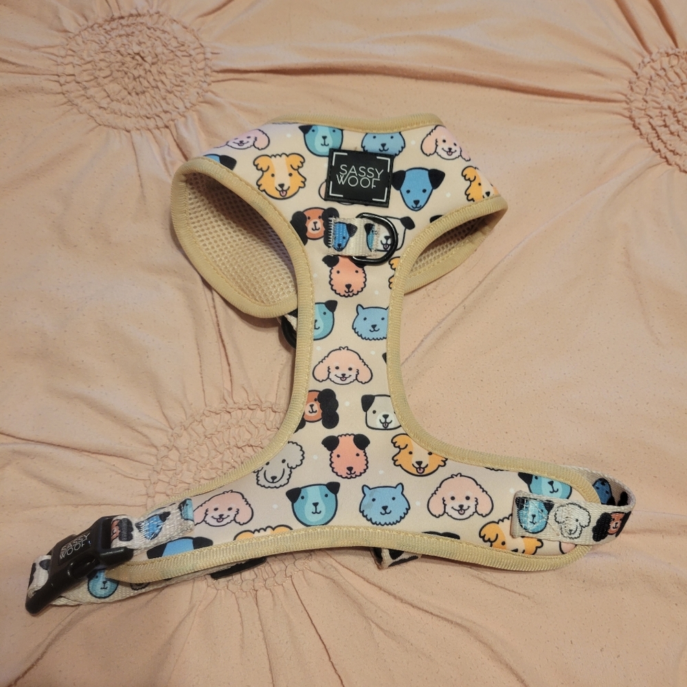 Mixed with Love size medium Sassy Woof dog harness